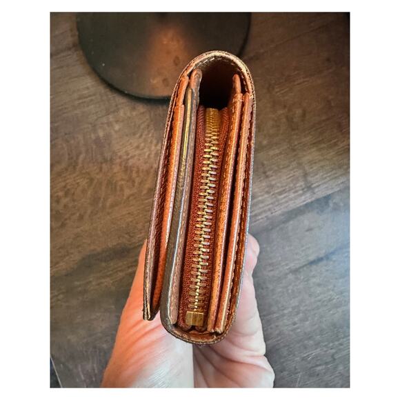 VINTAGE LOUIS VUITTON MONOGRAM PORTE MONNAIE TRESOR WALLET - Picture 4 of 9